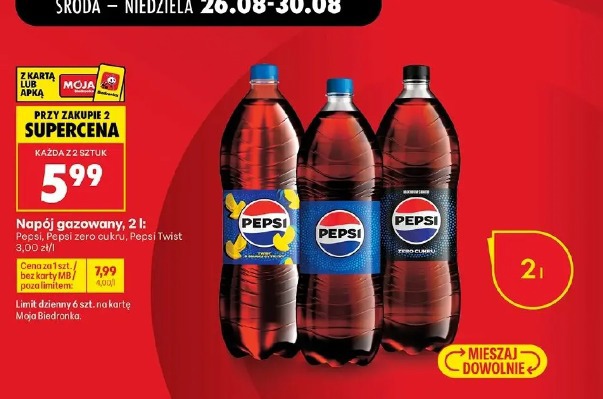 Napój gazowany Pepsi, Pepsi zero cukru, Pepsi Twist