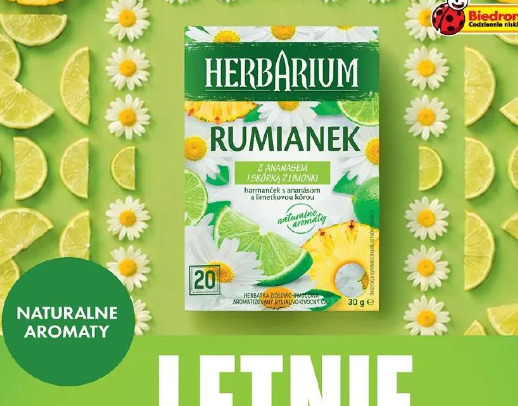 Rumianek z ananasem i skórką z limonki Herbarium