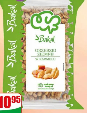 Orzeszki ziemne w karmelu Bakal