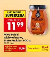Miód Polski wielokwiatowy Złota Pasieka