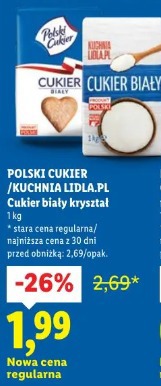 Polski Cukier / Kuchnia Lidla.pl Cukier biały kryształ