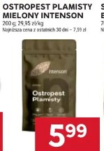 Ostropest plamisty mielony Intenson