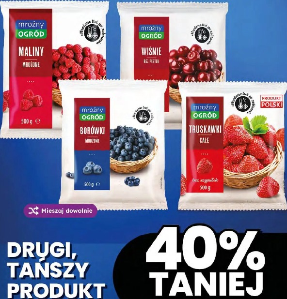 Wszystkie owoce mrożone