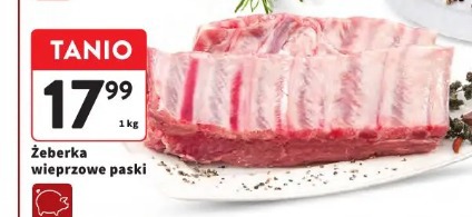 Żeberka wieprzowe paski