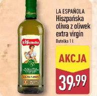 La Española Hiszpańska oliwa z oliwek extra virgin