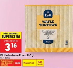 Wafle tortowe Pano