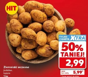 Ziemniaki wczesne jadalne
