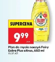 Płyn do mycia naczyń Fairy Extra Plus citrus