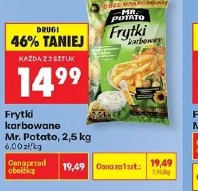 Frytki karbowane Mr. Potato