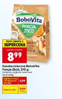 Kaszka mleczna BoboVita Porcja Zbóż