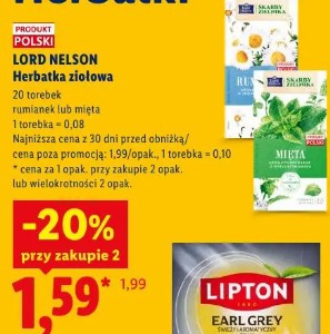 Lord Nelson Herbatka ziołowa