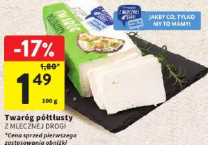 Twaróg półtłusty z Mlecznej Drogi