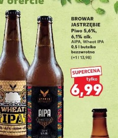Browar Jastrzębie Piwo 5,6%, 6,1% alk. AIPA, Wheat IPA