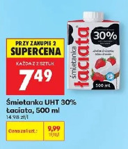 Śmietanka UHT 30% Łaciata