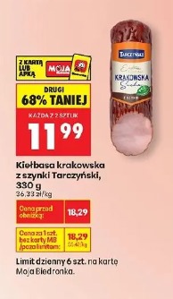 Kiełbasa krakowska z szynki Tarczyński