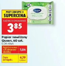 Papier nawilżany Queen