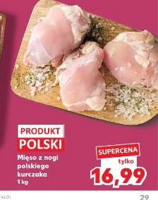 Mięso z nogi polskiego kurczaka