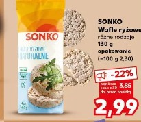 Wafle ryżowe Sonko