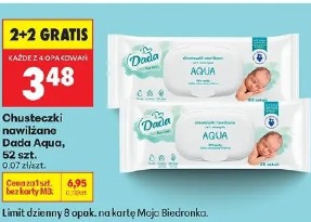 Chusteczki nawilżane Dada Aqua
