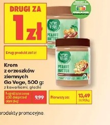 Krem z orzeszków ziemnych Go Vege