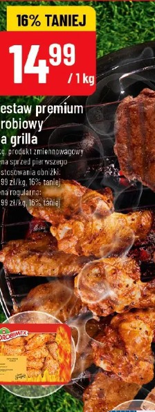 Zestaw premium drobiowy na grilla