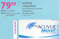 Acuvue 1-Day Moist jednodniowe soczewki kontaktowe
