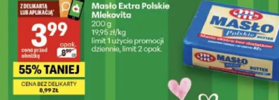 Masło Extra Polskie Mlekovita