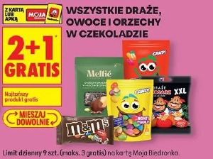 Wszystkie draże, owoce i orzechy w czekoladzie