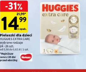Pieluszki dla dzieci Huggies Extra Care