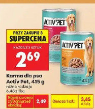 Karma dla psa Activ Pet