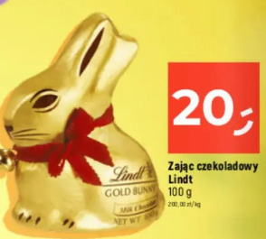 Zając czekoladowy Lindt