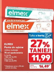 Elmex Pasta do zębów różne rodzaje
