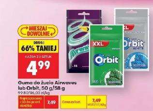 Guma do żucia Airwaves lub Orbit