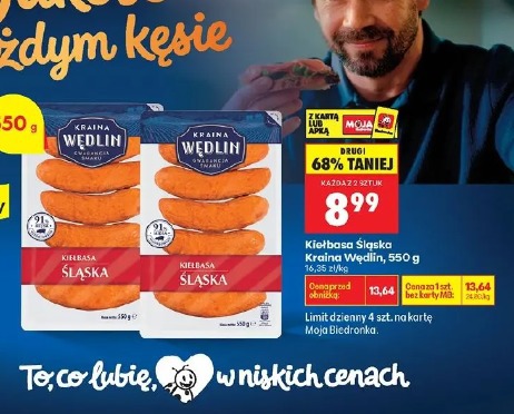 Kiełbasa śląska Kraina Wędlin