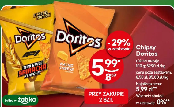 Doritos chipsy Thai Style Sriracha, Nacho Cheese