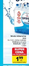 Woda mineralna Staropolanka 800