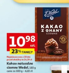 Kakao naturalne ciemne Wedel
