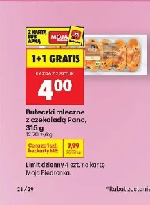 Bułeczki mleczne z czekoladą Pano