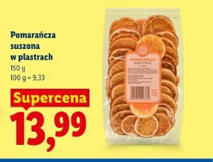 Pomarańcza suszona w plastrach