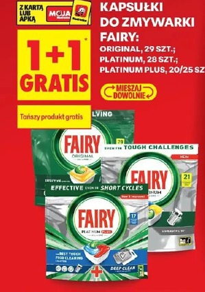 Fairy kapsułki do zmywarki