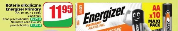Baterie alkaliczne Energizer Primary