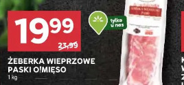 Żeberka wieprzowe paski O!Mięso