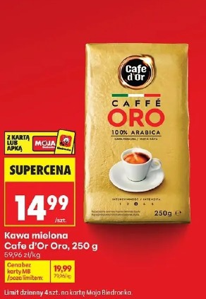 Kawa mielona Cafe d'Or Oro