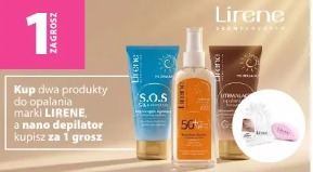 Lirene produkty do opalania + nano depilator