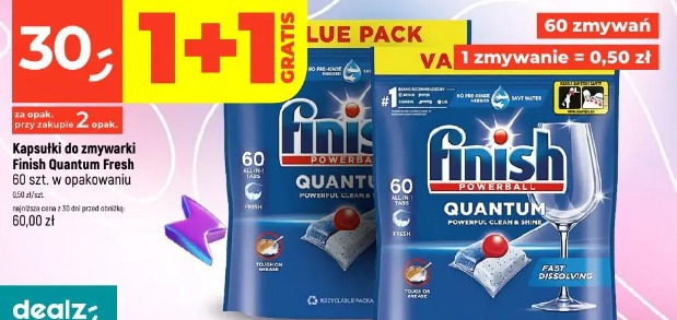 Kapsułki do zmywarki Finish Quantum Fresh
