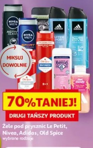 Żele pod prysznic Le Petit, Nivea, Adidas, Old Spice