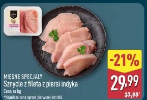 Mięsne Specjały Sznycle z fileta z piersi indyka