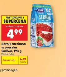 Sernik na zimno w proszku Gellwe