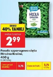 Fasola szparagowa cięta Mroźna Kraina