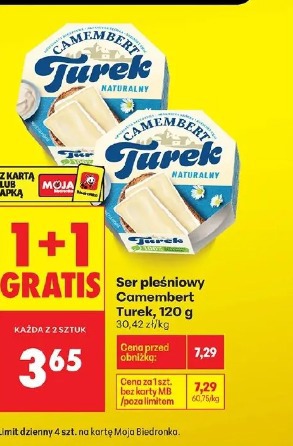 Ser pleśniowy Camembert Turek
